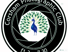 Tablet Screenshot of corshamphotographicclub.com